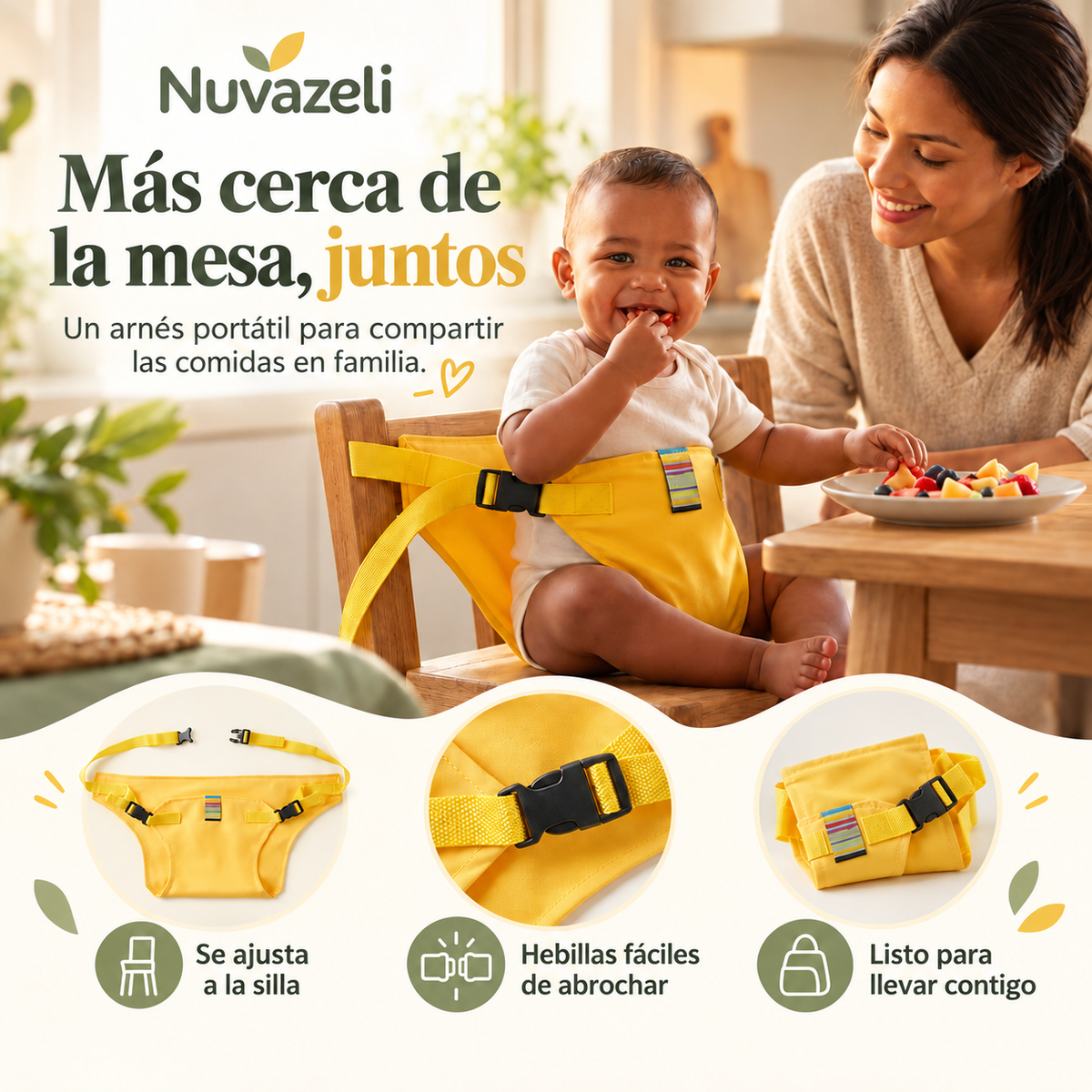 Asiento Infantil Portatil